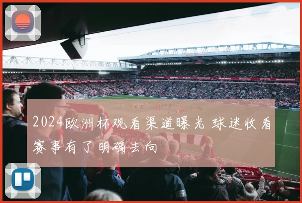 2024欧洲杯观看渠道曝光 球迷收看赛事有了明确去向