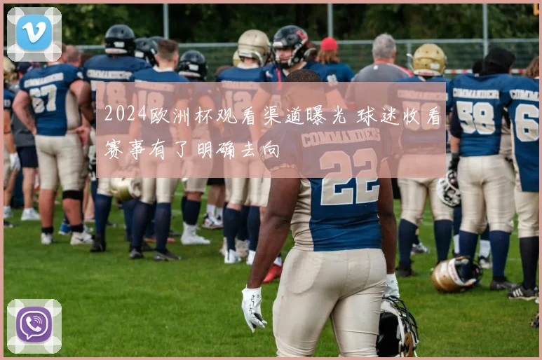 2024欧洲杯观看渠道曝光 球迷收看赛事有了明确去向